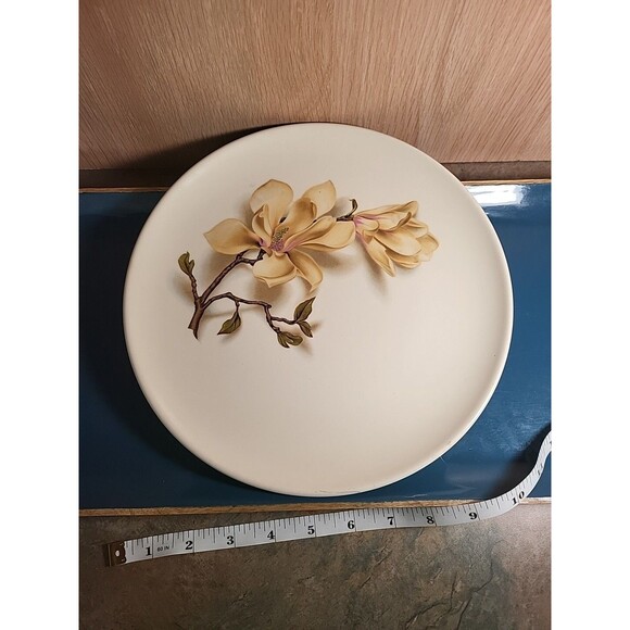 Vintage Universal Potteries Ballerina Dinner Plate Southern Gardens 9 7/8" - Picture 1 of 6